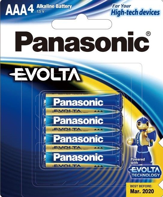Элемент питания Panasonic Evolta Alkaline LR3 AAA