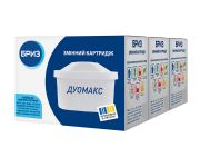 Комплект картриджів для фільтра-глечика Бриз Duomax типу "maxtra" (3 шт.)