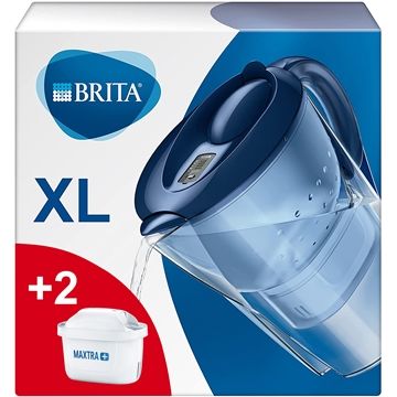 Фильтр-кувшин BRITA Marella XL Maxtra+ blue (MEMO)  + 2 картриджа 